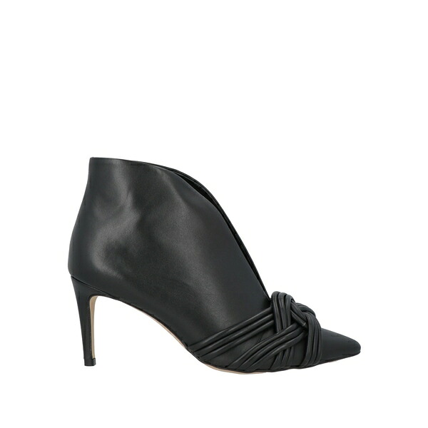 【貨物輸送無料】 仕損ない 特殊 レディース ブーツ シューズ Ankle boots Black
