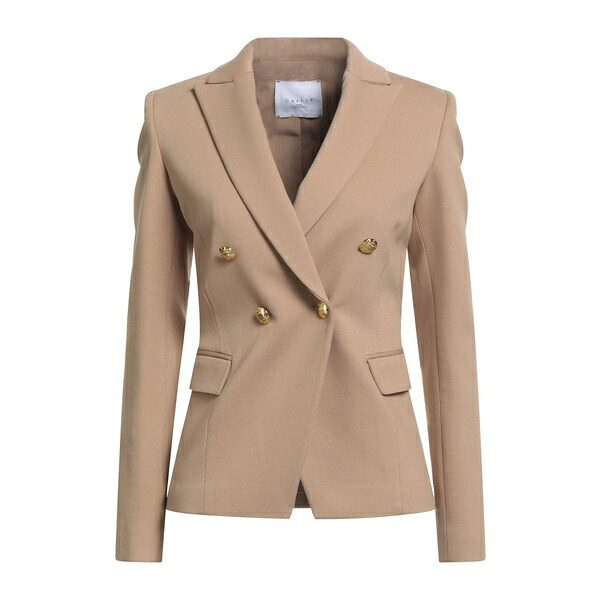【送料無料】 ガレパリ レディース ジャケット＆ブルゾン アウター Blazers Beige｜asty