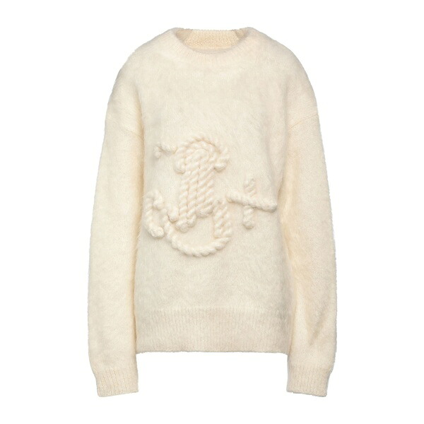 【貨物輸送無料】 ジル・サンダー レディース 編み物\u0026スウェーター アウター Sweaters White