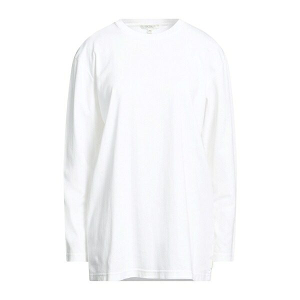 【送料無料】 クロスリー レディース Tシャツ トップス T-shirts White｜asty
