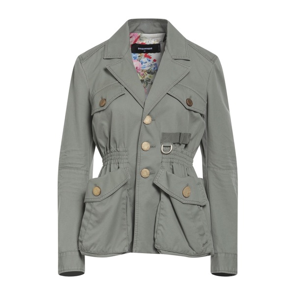 【貨物輸送無料】 ディースクエアード レディース 上衣＆上衣 アウター Jackets Green