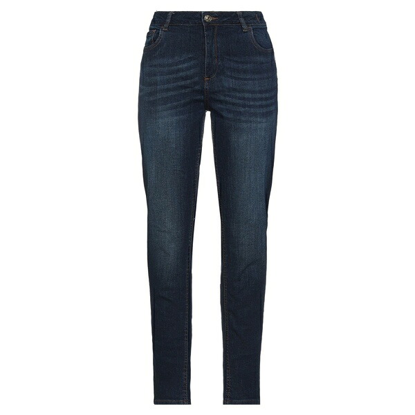 【送料無料】 ツインセット レディース デニムパンツ ボトムス Jeans Blue|asty