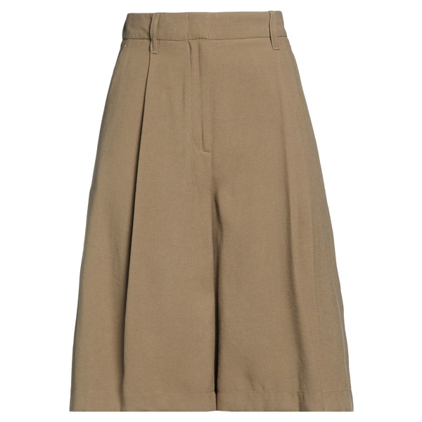 【貨物輸送無料】 エイト・ピーエム レディース 心地好いズボン下 ボトムス Shorts \u0026 Bermuda Shorts Green