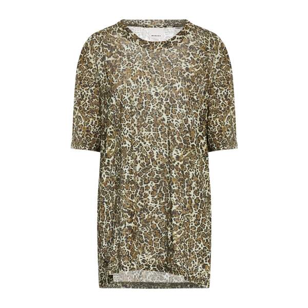 【貨物輸送無料】 イザ呼びりん マラン レディース プルオーバー トップス T-shirts Brown