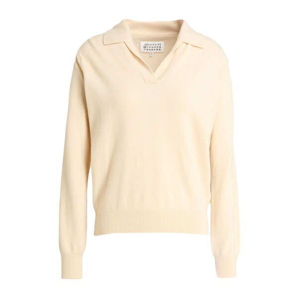【貨物輸送無料】 マルタンマルジェラ レディース 編み物\u0026プルオーバー アウター Sweaters Beige