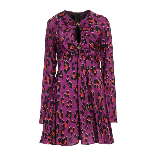 【送料無料】 ピンコ レディース ワンピース トップス Mini dresses Purple｜asty