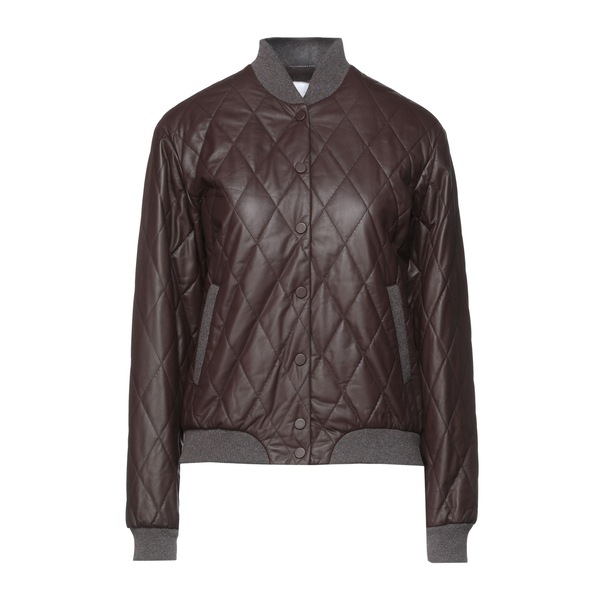 【貨物輸送無料】 ファビアナ フィリッピ レディース 上衣＆上衣 アウター Jackets Brown