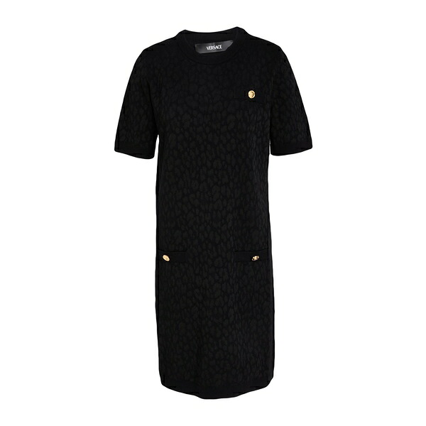 【貨物輸送無料】 ヴェルサーチ レディース 衣裳 トップス Mini dresses Black