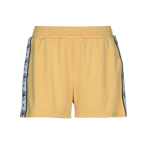 【送料無料】 シアラフェラーニ レディース カジュアルパンツ ボトムス Shorts & Bermuda Shorts Yellow｜asty