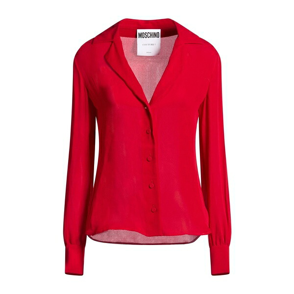 【貨物輸送無料】 モスキーノ レディース プルオーバー トップス Shirts Red
