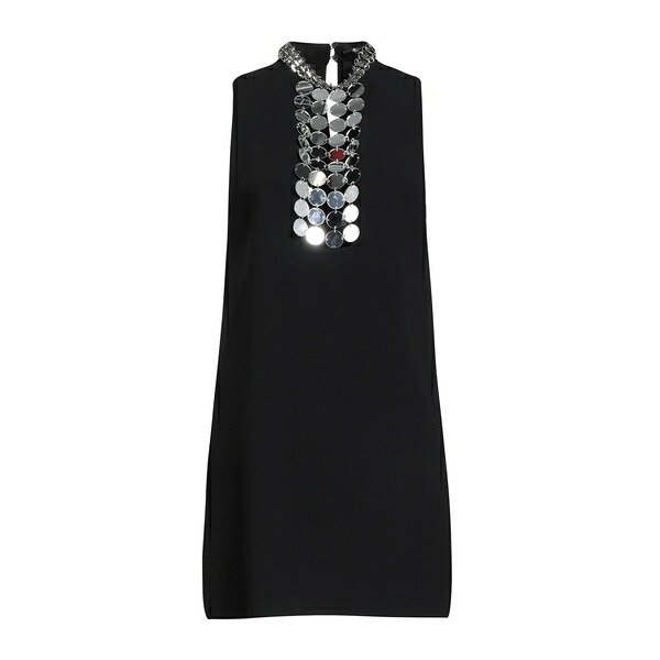 【送料無料】 アーメン レディース ワンピース トップス Mini dresses Black|asty