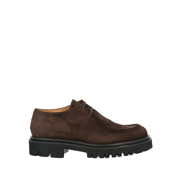 【貨物輸送無料】 アンナ・エフ レディース オックスフォード シューズ Lace-up shoes Brown