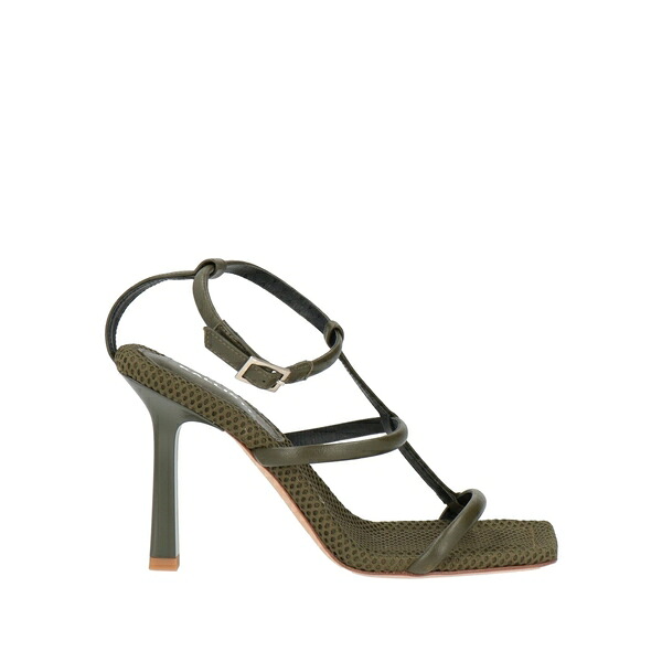 【貨物輸送無料】 苛性カリ同盟罷業 レディース サンダル シューズ Sandals Green