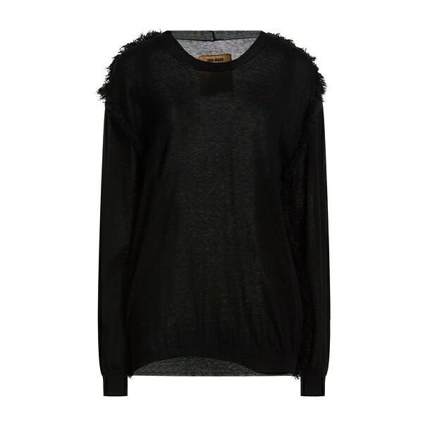 【貨物輸送無料】 ユマ・一 レディース 編み物\u0026プルオーバー アウター Sweaters Black