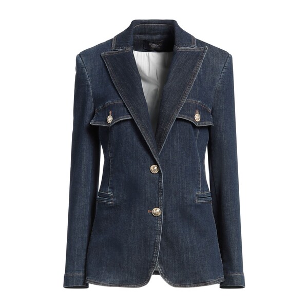【貨物輸送無料】 騒々しい混乱 レディース 上衣＆上衣 アウター Blazers Blue