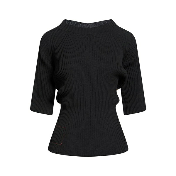 【貨物輸送無料】 ユマ・一 レディース 編み物\u0026スウェーター アウター Sweaters Black