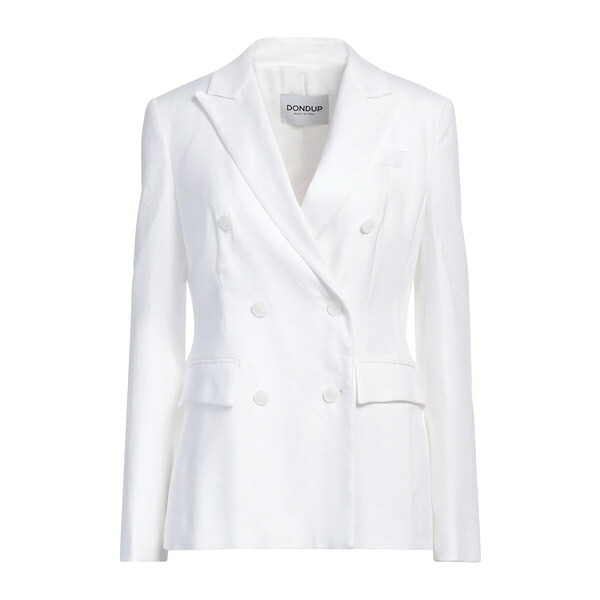 【貨物輸送無料】 ドンダップ レディース 上衣＆上衣 アウター Blazers White