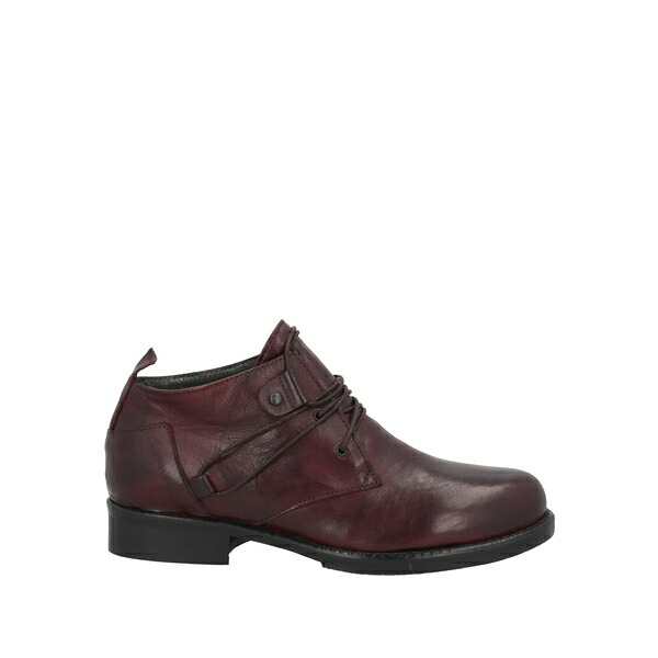 【貨物輸送無料】 イクソス レディース オックスフォード シューズ Lace-up shoes Red