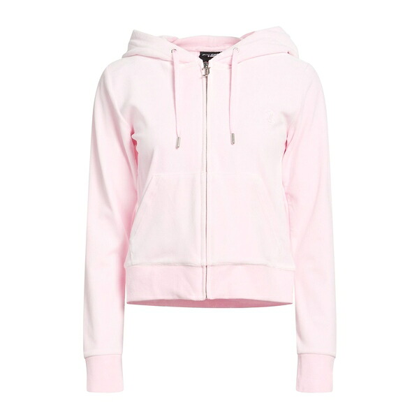 【貨物輸送無料】 ジューシークチュール レディース パーカー・スウェットシャツ アウター Sweatshirts Pink