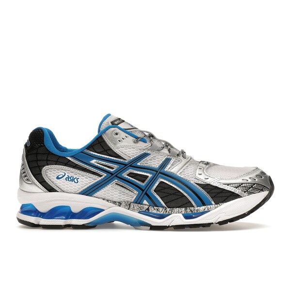 ASICS アシックス メンズ スニーカー  【ASICS Gel-Nimbus 10.1 White Directoire Blue】  大いさ US_6(24.0糎) White/Directoire Blue