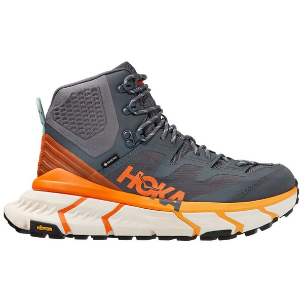 Hoka One One ホカオネオネ メンズ スニーカー  【Hoka One One Tennine Hike Gore-Tex Castlerock Persimmon Orange】  大きさ US_9(27.0珊) Castlerock/Persimmon Orange