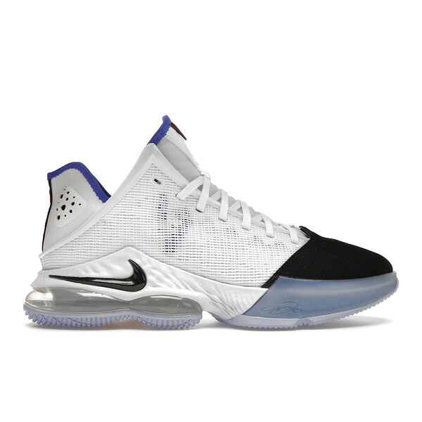 Nike ナイキ メンズ スニーカー  【Nike LeBron 19 Low White Medium Blue Siren Red Black】  大きさ US_5(23.0珊) White/Medium Blue/Siren Red/Black