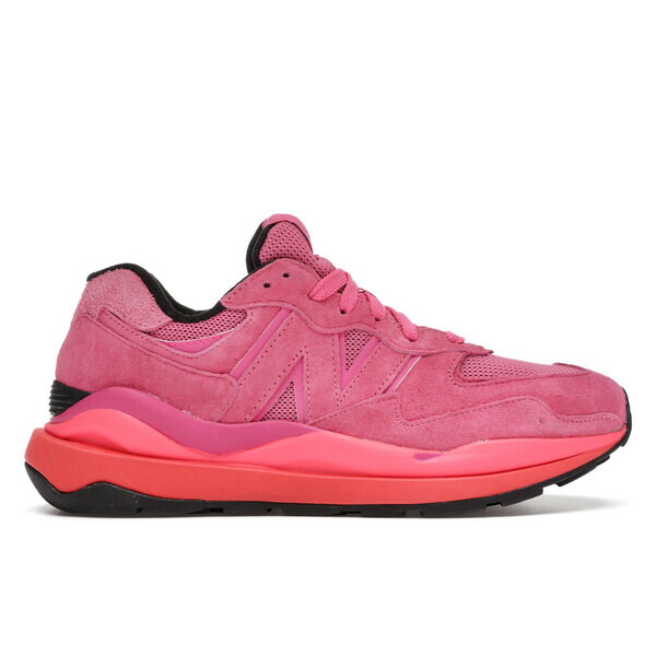 New Balance ニュー平衡にする メンズ スニーカー  【New Balance 57/40 Valentine\u0027s Day (2021)】  大きさ US_5(23.0珊) Pink Glo/Neo Flame