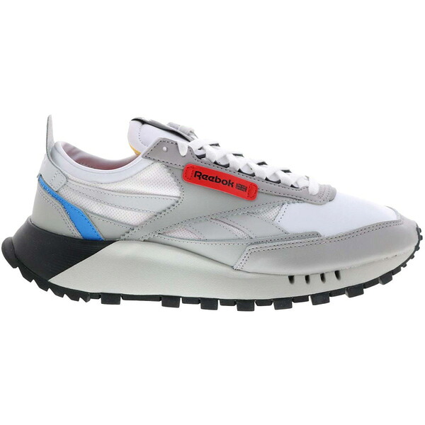 Reebok リーボック メンズ スニーカー  【Reebok Classic Leather Legacy Stark Grey】  大きさ US_6.5(24.5珊) Stark Grey/White/Instinct Red