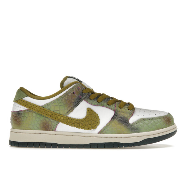 Nike ナイキ メンズ スニーカー  【Nike SB Dunk Low Alexis Sablone Chameleon】  大きさ US_M_15 Oil Green/Desert Moss/White