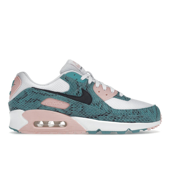 Nike ナイキ メンズ スニーカー  【Nike Air Max 90 Washed Teal Snakeskin】  大きさ US_10.5(28.5珊) Washed Teal/White/Bleached Coral/Black