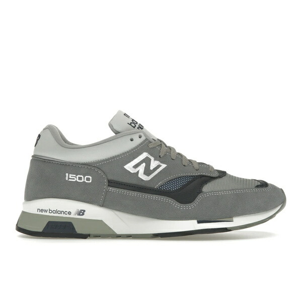 New Balance ニュー平衡にする メンズ スニーカー  【New Balance 1500 MiUK Steel Grey】  大いさ US_6.5(24.5糎) Steel Grey/Dawn Blue/Insignia Blue