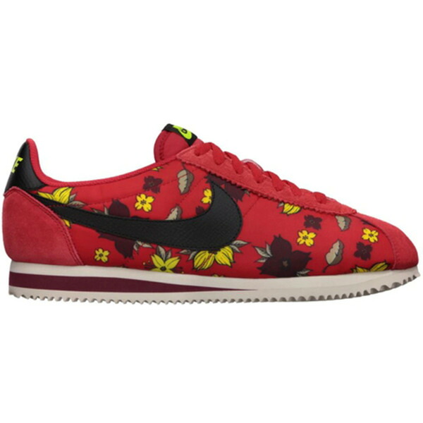 Nike ナイキ メンズ スニーカー  【Nike Classic Cortez Nylon Aloha Pack Red】  大きさ US_5.5(23.5珊) University Red/Black-Vivid Sulpher-Volt