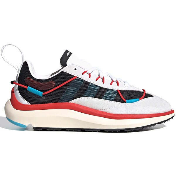 adidas アディダス メンズ スニーカー  【adidas Y-3 Shiku Run Signal Cyan】  大きさ US_11(29.0珊) Black/Signal Cyan/Red