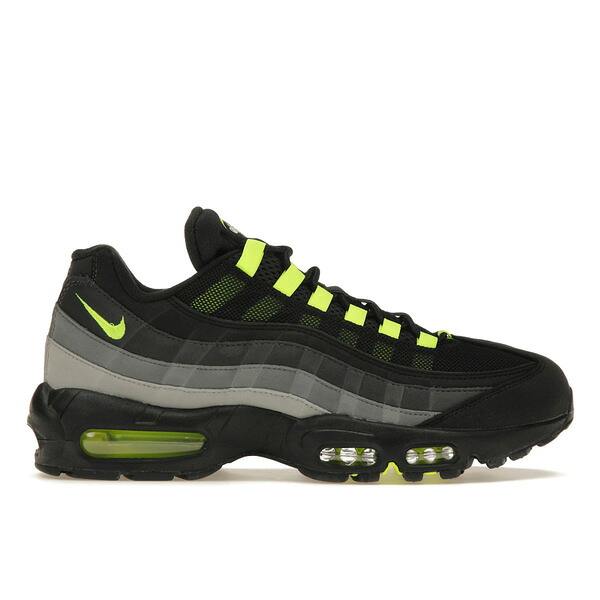 Nike ナイキ メンズ スニーカー  【Nike Air Max 95 Black Neon】  大きさ US_8(26.0珊) Black/Volt-Anthracite-Smoke Grey