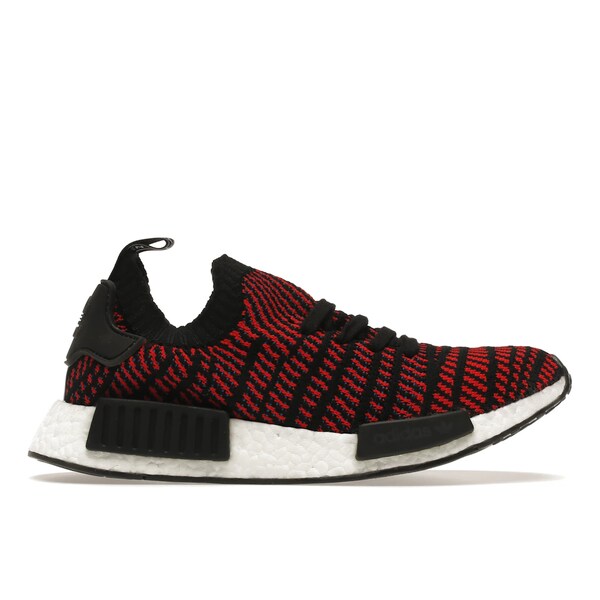 adidas アディダス メンズ スニーカー  【adidas NMD R1 STLT Black Red】  大きさ US_6(24.0珊) Core Black/Red Solid/Blue