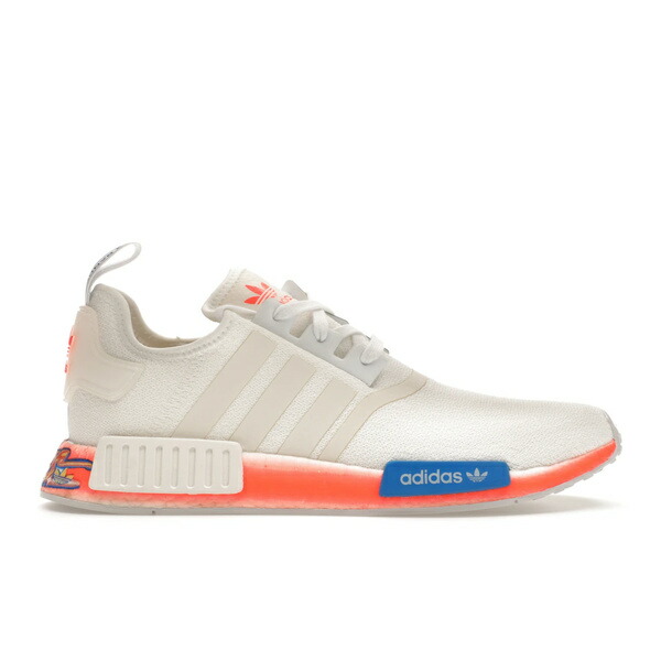 adidas アディダス メンズ スニーカー  【adidas NMD_R1 Cloud White Orange】  大きさ US_10(28.0糎) Cloud White / Cloud White / Cloud White