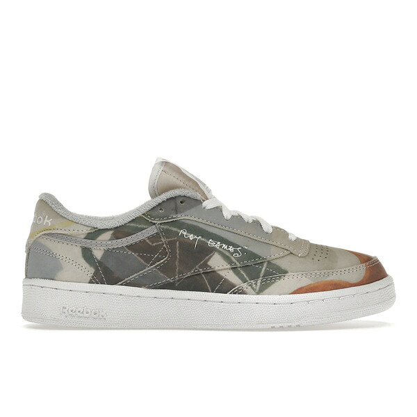Reebok リーボック メンズ スニーカー  【Reebok Club C 85 Eames Composition】  大きさ US_5.5(23.5珊) Footwear White/Footwear White/Cold Grey 2