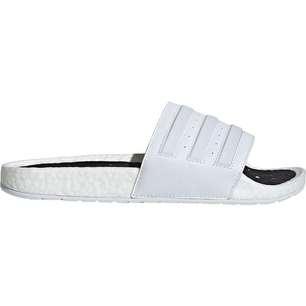adidas アディダス メンズ スニーカー  【adidas Adilette Boost White】  大きさ US_8(26.0珊) White/White/Black