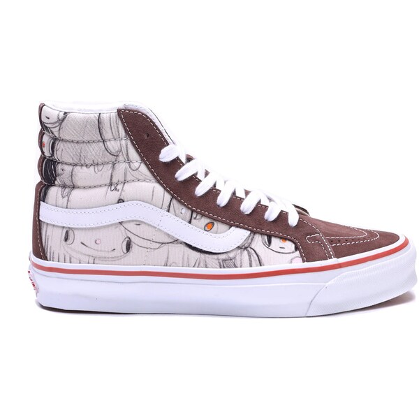 Vans バンズ メンズ スニーカー  【Vans Vault OG Sk8-Hi LX Javier Calleja】  大きさ US_7(25.0糎) Potting Soil/True White