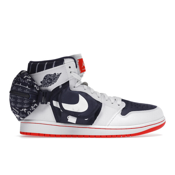 Jordan ジョーダン メンズ スニーカー  【Jordan 1 Retro High OG SP Utility Quai 54 (2022)】  大きさ US_8(26.0珊) White/Neutral Indigo-Light Bone