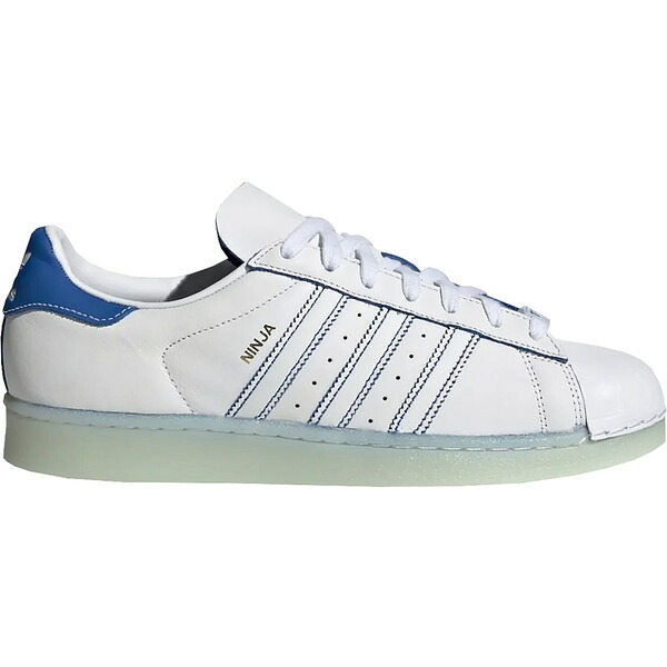 adidas アディダス メンズ スニーカー  【adidas Superstar Ninja】  大きさ US_10.5(28.5珊) Cloud White/Chalk White/Blue