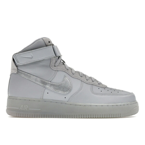 Nike ナイキ メンズ スニーカー  【Nike Air Force 1 High Wolf Grey】  大いさ US_M_14 Wolf Grey/Metallic Silver-Volt