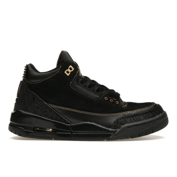 Jordan ジョーダン メンズ スニーカー  【Jordan 3 Retro Black History Month】  大きさ US_11(29.0珊) Black/Metallic Gold