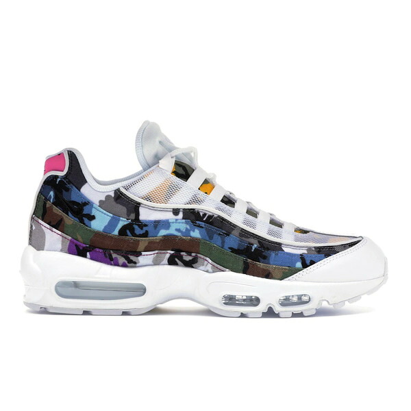Nike ナイキ メンズ スニーカー  【Nike Air Max 95 ERDL Party White】  大きさ US_8(26.0珊) White/Multi-Color