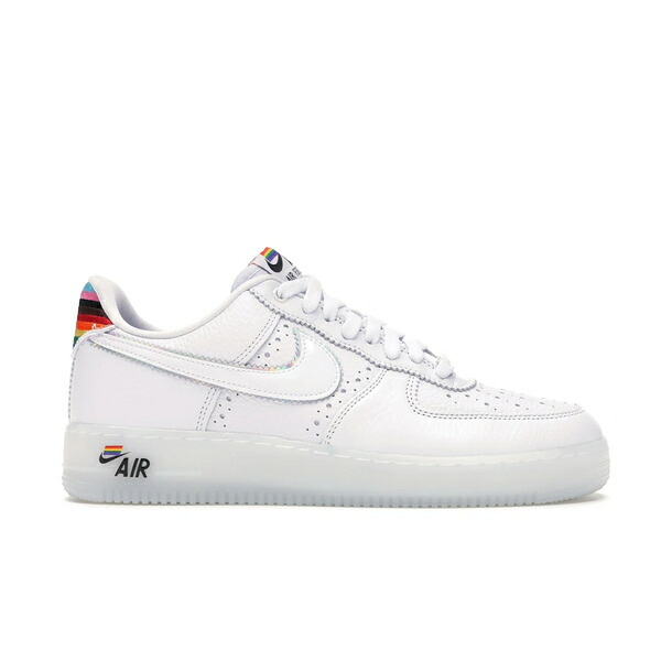 Nike ナイキ メンズ スニーカー  【Nike Air Force 1 Low Be True (2020)】  大いさ US_M_3.5 White/Multi-Color-White