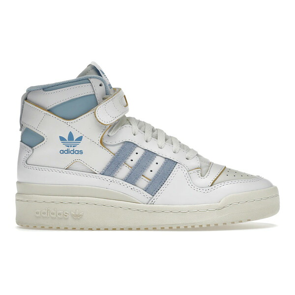 adidas アディダス メンズ スニーカー  【adidas Forum 84 High UNC】  大きさ US_6(24.0珊) White/Light Blue