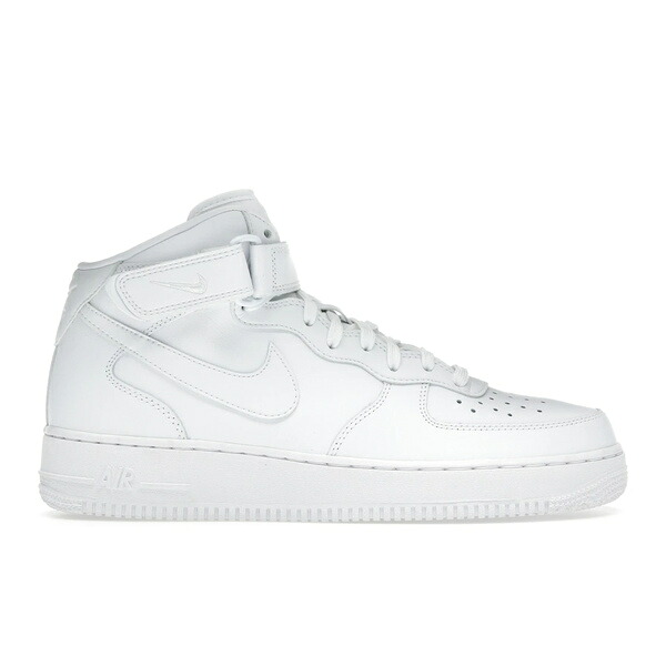 Nike ナイキ メンズ スニーカー  【Nike Air Force 1 Mid Fresh Triple White】  大きさ US_8.5(26.5珊) White/White-White