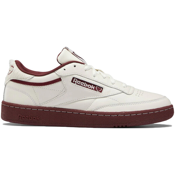 Reebok リーボック メンズ スニーカー  【Reebok Club C 85 Valentine\u0027s Day (2021)】  大きさ US_5(23.0珊) Chalk/Merlot/Chalk