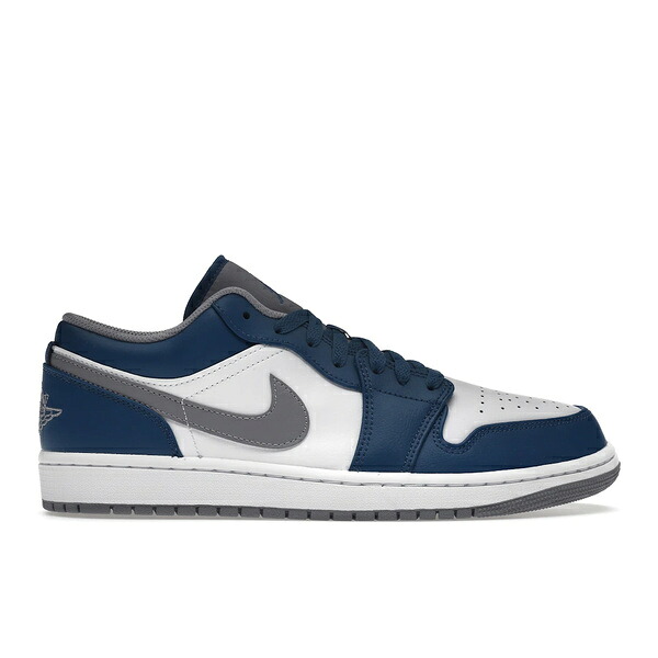 Jordan ジョーダン メンズ スニーカー  【Jordan 1 Low True Blue】  大きさ US_9.5(27.5珊) True Blue/Cement Grey/White
