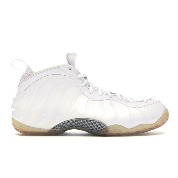 Nike ナイキ メンズ スニーカー  【Nike Air Foamposite One White Out】  大きさ US_8.5(26.5珊) White/White-Metallic Silver